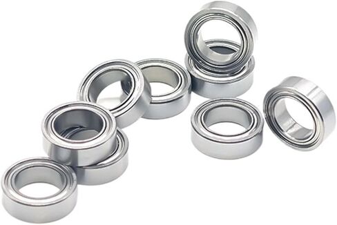 10pcs r1810zz 7.938x12.7x3.967 مم محمل الكرة 5/16 "x1/2" x5/32 محامل ABEC-1 ذات الحماية المزدوجة in Saudi Arabia