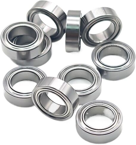 10pcs r1810zz 7.938x12.7x3.967 مم محمل الكرة 5/16 "x1/2" x5/32 محامل ABEC-1 ذات الحماية المزدوجة in Saudi Arabia