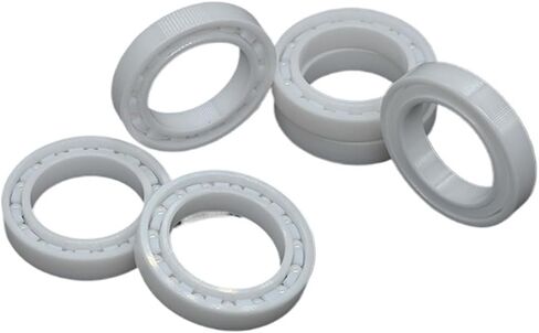 4pcs 6803 17x26x5 mm السيراميك تحمل ABEC-9 الكامل السيراميك محمل كرة الزركونيا للدراجة in Saudi Arabia