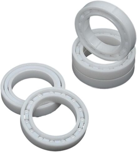 4pcs 6803 17x26x5 mm السيراميك تحمل ABEC-9 الكامل السيراميك محمل كرة الزركونيا للدراجة in Saudi Arabia