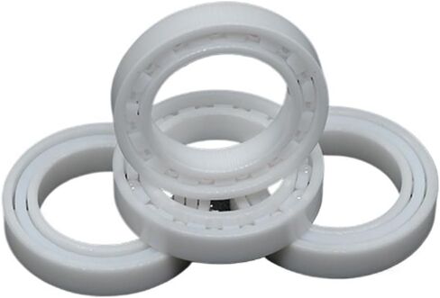 4pcs 6803 17x26x5 mm السيراميك تحمل ABEC-9 الكامل السيراميك محمل كرة الزركونيا للدراجة in Saudi Arabia