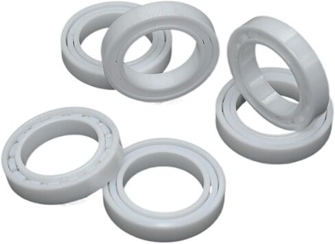 4pcs 6803 17x26x5 mm السيراميك تحمل ABEC-9 الكامل السيراميك محمل كرة الزركونيا للدراجة in Saudi Arabia