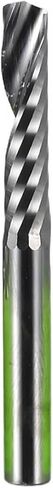 3.175/4/5/6/8/10/12MM فردي مركب CNC CNC Carbide بتات لقطات طحن أكريليك PVC (3.175x20x45l) in Saudi Arabia