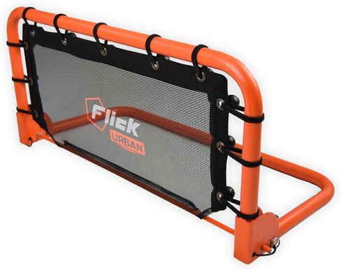 Flick Urban Mini Wall Soccer Rebounder - Net Football Rebounder Net - معدات التدريب على كرة القدم مصممة لتحسين تدريب كرة القدم الخاص بك مع وظائف متعددة الرياضات - 66 سم × 31 سم in Saudi Arabia