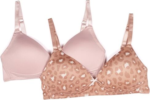 TAHARI Girls' 2-Pack Molded Wireless Bras in Saudi Arabia