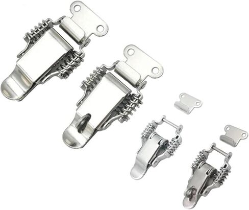 2pcs-108-steel-k latch DK108 Spring Boxcle Firoccase Tool Box Locking Locking Aggle Hasp Lock Hollery Box in Saudi Arabia