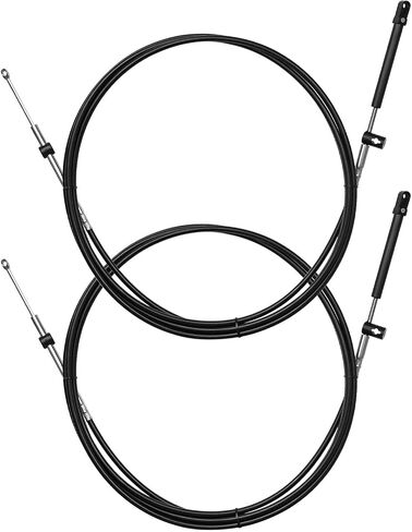 كابلات خانق القارب 19FT و SHIFT COMBLES تناسب Mercury Mercruiser Marine Force Engine 33C ، Gen I Cable Cable Cable CC17919 ، 2pcs in Saudi Arabia