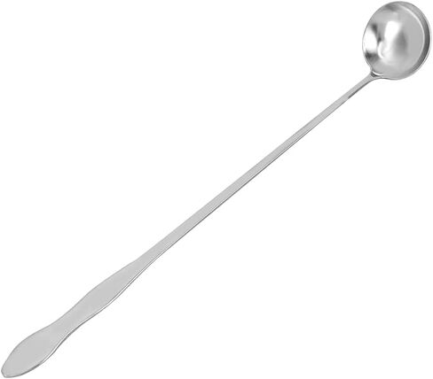 Haofy Mixing Spoon Stainless Steel Long Handle Stirring Spoon Wax Melting Wax Soap Base Stirring Candle Making Supplies for Candle Reusable Multifunctional Design 2 (#2) in Saudi Arabia