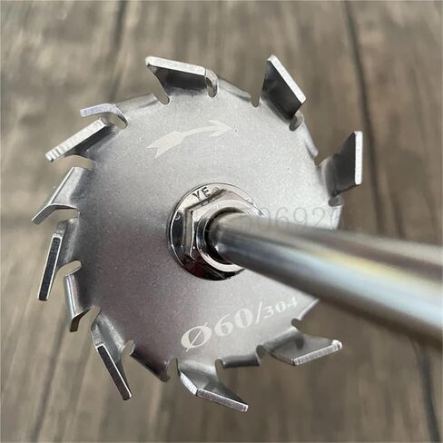 304 Stainless Steel Dispersing Disc, Sawtooth Type Stirrer Blade, Round Dispersing Blade (70mm Disk (no rod)) in Kuwait
