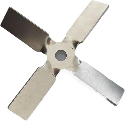 1pcs 304 stainless steel four-blade propeller, Stirring press the material cross paddle, for laboratory mixer equipment(60mm) in Kuwait