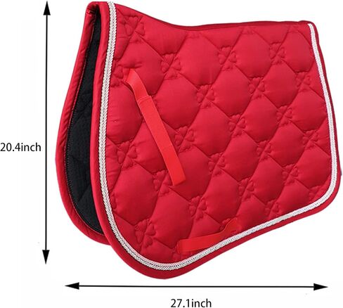 Saddle Pad Dressage Shock Absorption Jumping Project Sports Support Equestrian Riding Soft Outfit General Performance in Saudi Arabia
