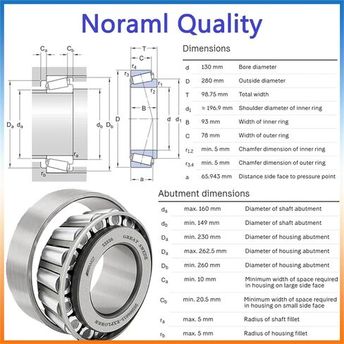 1Pcs Bearing 32326 31330 Tapering Bearing(32326) in Saudi Arabia