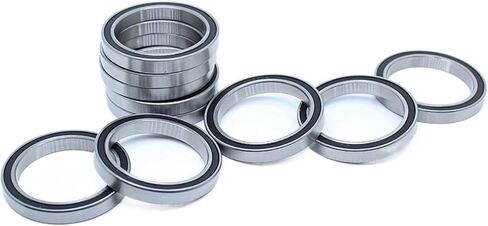 6808-2RS Bearing ABEC-1 10PCS 40x52x7 mm Thin Section Double Sealed 6808 2RS Ball Bearings 6808RS 61808RS 6808-RS in Saudi Arabia