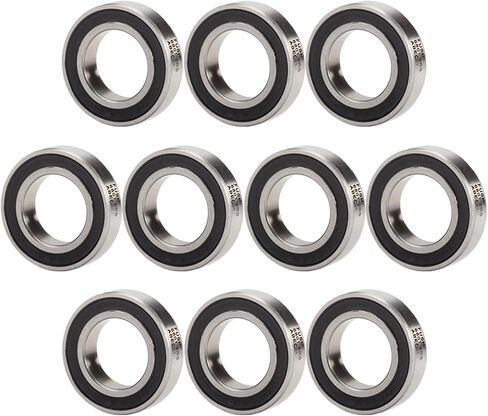 6801 2RS Bearing 12 * 21 * 5 mm (10 PCS) Metric Thin Section 61801RS 6801 RS Ball Bearings 6801RS in Saudi Arabia