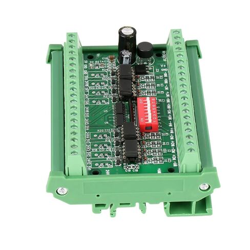 1pc 8-channel 5v/24v وحدة محول المستوى 10MHz NPN/PNP إلى وحدة تحويل NPN لمطابقة واجهة PLC MCU in Kuwait