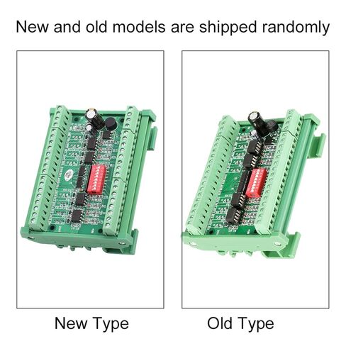 1pc 8-channel 5v/24v وحدة محول المستوى 10MHz NPN/PNP إلى وحدة تحويل NPN لمطابقة واجهة PLC MCU in Kuwait