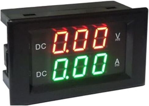 1PCS YB4835VA Digital Voltmeter (White ، DC500A (75MV) _DC0-600V) in Saudi Arabia