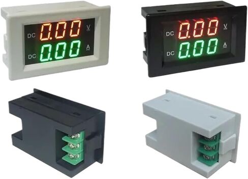 1PCS YB4835VA Digital Voltmeter (White ، DC500A (75MV) _DC0-600V) in Saudi Arabia
