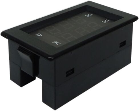 1PCS LED Digital Sensor Ampere Meter DC 0-600V 10A 0.39 Inch in Saudi Arabia