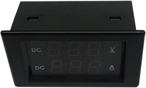 1PCS LED Digital Sensor Ampere Meter DC 0-600V 10A 0.39 Inch in Saudi Arabia