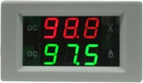1PCS DC 0-100V 100A LED Digital DC Voltmeter Three-Ware DC4-30V in Saudi Arabia