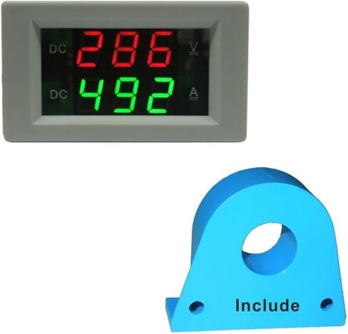 1PCS DC 0-300V 500A Voltmeter + Sensor in Saudi Arabia