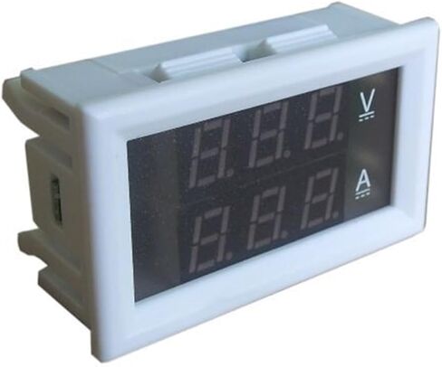 1PCS Digital DC 100V 100A Panel Amperemeter Voltage(Black) in Saudi Arabia