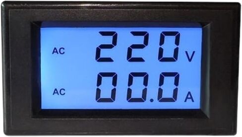 1PCS Digital Ammeter AC 80-300V 100A (أسود) in Saudi Arabia