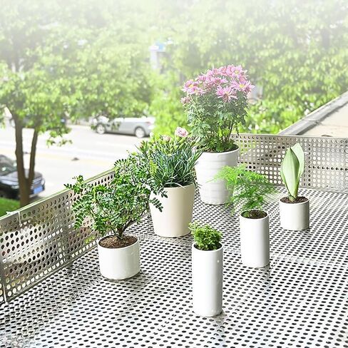304 Stainless Steel Perforated Metal Sheets - Durable Mesh Screen for Balcony Railing & Patio - 50x800cm, Ideal for Ventilation & Aesthetic Design in Saudi Arabia