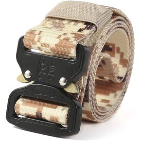 Tactical Belt Outdoor Hunting Multi-function Alloy Buckle Marine Corps Canvas Belt