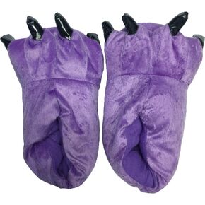 FashionFits Unisex Soft Plush Home Slippers Animal Costume Paw Claw Shoes
