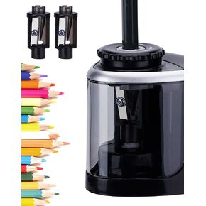 Fully Automatic Electric Portable Variable Mode Pencil Sharpener, Suitable for Children/Adults, Suitable for Pencils (6-8mm)/ School/Classroom/Office/Home in Saudi Arabia