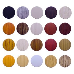 1080 Pieces Adhesive Screw Hole Covers Stickers PVC Cover Caps 20 Colors Waterproof Wood Textured Cover for Wall Cabinets Desk Screws Furniture Repairing