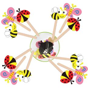 Valentines Art - Love Bug Valentines Crafts for Preschoolers 12 Kits Preschool Valentines Craft Valentines Crafts for Toddlers Valentines DIY Valentines Stickers for Boys Bulk Crafts for Kids