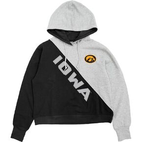 Blue 84 NCAA Officially Licensed Diagonal Colorblock Hooded Sweatshirt