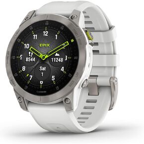 Garmin epix (Gen 2) GPS - 47mm Fiber-reinforced polymer - Titanium 010-02582-10 (Renewed)