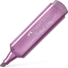 Faber-Castell 154691 Kit 4 Highlighters Metallic, Textmarker, Textliner 1546