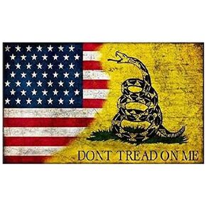 DW - Dont Tread On Me ملصق ممتص للصدمات مصنوع من الفينيل بعلم الولايات المتحدة الأمريكية وميريكا ومشاة البحرية الأمريكية والقوات الجوية البحرية | 5" in Kuwait