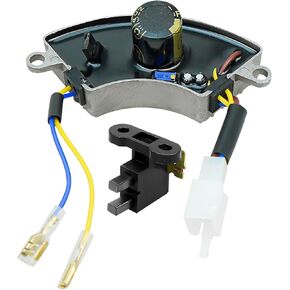 5-8KW Generator AVR Automatic Voltage Regulator Fit for GX Clone Honda Harbor Freight Predator Firman And More, Automatic Voltage Regulator Rectifier with Carbon Brush