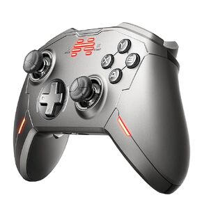 Zeus Pro Wireless Game Controller Dual Hall Joystick & Trigger Gamepad For PC Switch Tesla Gaming,AI algorithm 3/1000Hz Overclocking Polling Rate/6 Axis Motion/Mechanical ABXY Detachable/Macro