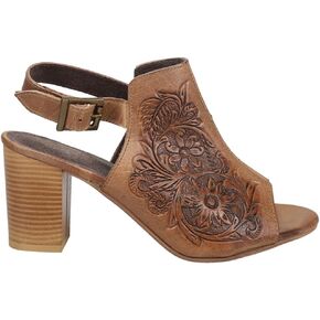 Roper Womens Mika Shoe, Tan, 8