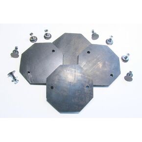 Auto Lift Parts - ULTRA HEAVY DUTY Replacement Pads for TP9KF, TP9KAF, TP9KAC, TP11KAC, TP15 - Set Of 4