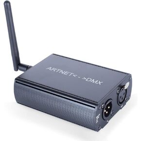 2.4G Wireless WiFi DMX Easynode Box 512 DMX Controller with App WiFi-DMX PRO Using ArtNet/sACN Protocol(one Universe)