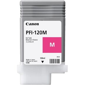 Canon PFI-120M (2887C001AA) Standard Yield Ink Cartridge (Magenta) in Retail Packaging
