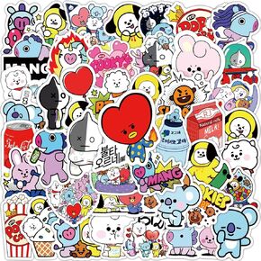 50pcs Blackpink Kpop Stickers Pack for Girls Funny Kpop Decals for Teens Vinyl Waterproof Sticker for Laptop，Water Bottles，Hard Hat，Skateboard，Birthday Decorations Gifts for Kids/Adults