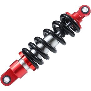 Motorcycle Universal Rear Shock Absorber 260mm Suspension Adjustable Spring Damper Replacement land bike For Pit Dirt Bike ATV Quad Motorbike (260MM)