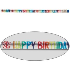 Really Good Stuff Happy Birthday Pencils - Set of 12 Pencils.