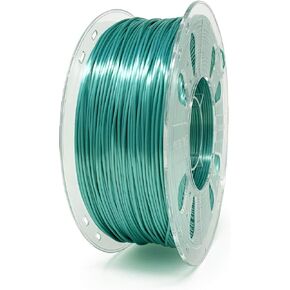 خيوط طابعة Gizmo Dorks Silk PLA ثلاثية الأبعاد 3 مم (2.85 مم) 1 كجم، أزرق مخضر عالي اللمعان in Kuwait