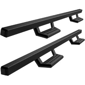 استبدال لوحات الجري لسيارة Ford Bronco 2021 2022 2023 ذات 4 أبواب SUV (ليست للرياضة) خطوات جانبية سوداء ذات ملمس رملي مزدوج، قضبان جانبية شديدة التحمل منسدلة من Nerf in Kuwait