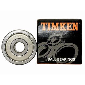 2PACK TIMKEN 6300ZZ Double Metal Seal Bearings 10x35x11mm, Pre-Lubricated and Stable Performance and Cost Effective Deep Groove Ball Bearings